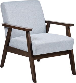 Sessel Polsterbezug grau ASNES