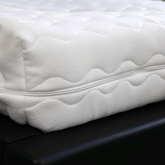 BettwarenShop Ersatz Matratzenbezug Doppeltuch, Polyester, 90x200 c / 16 cm Kernhöhe