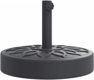 vidaXL Sonnenschirmständer für Ø38/48 mm Mast 25 kg Rund 4007975