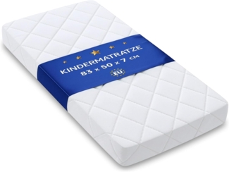 Totsy Baby Kinderwagen Matratze 83x50 cm - Stubenwagen Matratze rechteckig Beistellbett Babymatratze