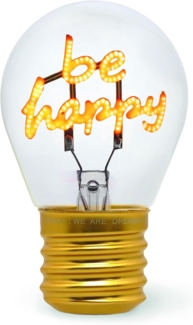 Legami Glühbirne Tischlampe - Bee Happy
