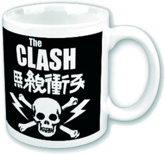 empireposter The Clash Skull & Crossbones Keramik Tasse Größe Ø8,5 H9,5 cm