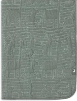 Jollein Jungle Jambo Babydecke - 75 x 100 cm - Ash