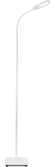 B.K.Licht LED Stehlampe, Dimmfunktion, Memoryfunktion, mehrere Helligkeitsstufen, LED fest integriert, Kaltweiß, Neutralweiß, Warmweiß, LED Stehleuchte dimmbar schwenkbar inkl. 8W 600lm Memory & Touch weiß