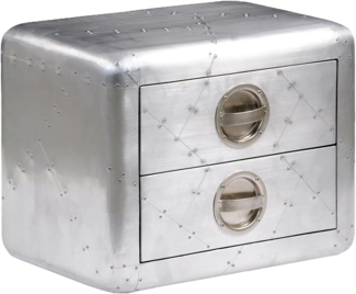 vidaXL Aviator Beistelltisch Aluminium Vintage Flugzeug Stil 242116