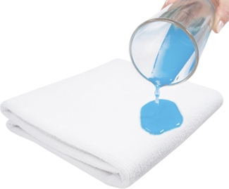 Wasserdichter Matratzenschoner 140x70 cm Junior atmungsaktiv Schutzdecke