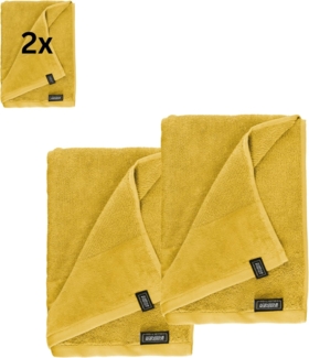 SCHÖNER WOHNEN-Kollektion Duschtücher Sense, Frottee (2-St), mit Velourborte, hautschmeichelnde Airtouch Qualität, super weich