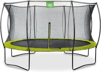 EXIT Trampolin Silhouette + Sicherheitsnetz Ø 366 cm Grün