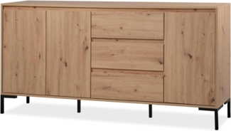 Sideboard Korsika in Artisan Eiche 179x87 cm