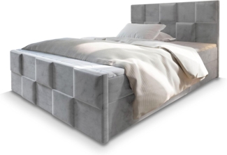 Masseno Boxbett MONA 160x200 cm mit Bonell Matratze und Topper