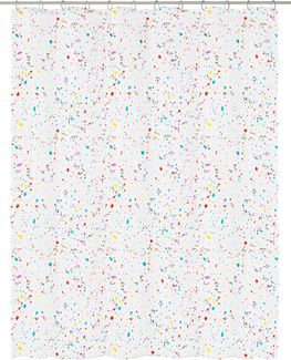Kleine Wolke Duschvorhang Confetti Breite 180 cm, Höhe 200 cm