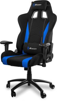 Arozzi Inizio Gaming Stuhl, Stoff, Blau, 53 x 47 x 133 cm