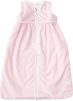 Tavolinchen Babyschlafsack Frottierschlafsack "Streifen klassisch" Kinderschlafsack - rose - 110cm