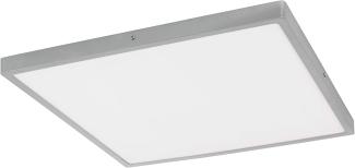 Eglo 97274 LED Aufbauleuchte FUEVA 1 silber weiß L:50cm B:50cm H:3cm 3000K