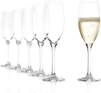 Stölzle Lausitz 6x CLASSIC Champagnerkelch klar 200 00 29