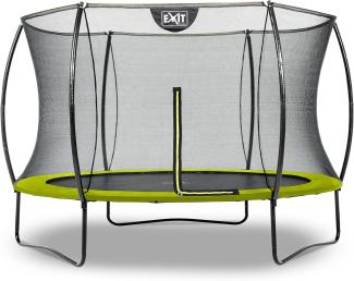 EXIT Trampolin Silhouette + Sicherheitsnetz Ø 305 cm Grün