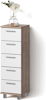 Livinity® Midischrank Eisak, Sonoma, 30x95 cm