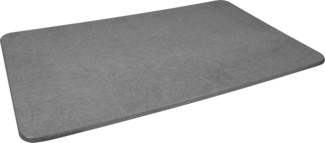 CORNAT Badematte Cornat Badematte 60 x 39 x 1 cm - Aus Kieselgur, rutschhemmend beschichtet, Kieselgur, Kieselgur