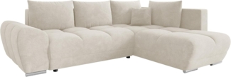 Ecksofa Fureniz (Farbe: Velo 621, Seite: Rechts)