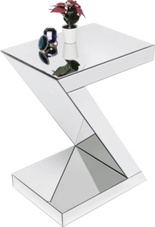 Beistelltisch Luxury, Verspiegelt, 45 x 60 x 33 cm