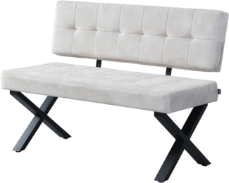 B&D home Essbank KAREN (1-St), gepolstert, 120cm