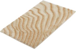 Kleine Wolke Badteppich Terrace | 60x100 cm | sandbeige