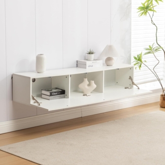 Thanaddo TV-Bank TV Schrank, Lowboard Fernsehschrank TV Schrank Hängend, Breite 160cm,Breite 195cm,Breite 190cm