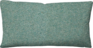 biberna Melange-Flanell Kissenbezug 0840500 MELANGE UNI, fichte, 1x 40x80 cm