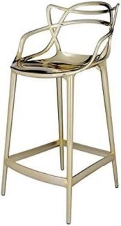 Kartell Masters Stool, Hocker, Gold, H. 65 cm