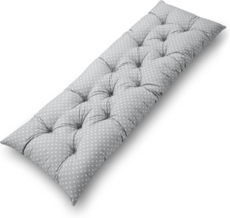 Matratze für Baby Wippe Federwiege - 80x30 cm Hängematte Babymatratze für Swing Wiege und Babyhängematte Kissen für Kinderwagen und Reisebett für Kinder Oeko-Tex-Zertifikat Tupfen