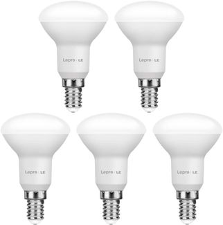 Lepro E14 LED Lampe, 4.9W 470 Lumen Glühbirne, entspricht 40W Glühlampe, 2700 Kelvin Warmweiß e14 led strahler, Reflektorlampe R50 120° Abstrahlwinkel Energiesparlampe, 5 Stück