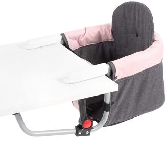 Chic 4 Baby Tischsitz Relax Hochstuhl Tisch-Sitz Melange rosa