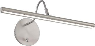 Fischer & Honsel 30265 LED Wandleuchte Nami nickelfarben matt 43cm tunable white