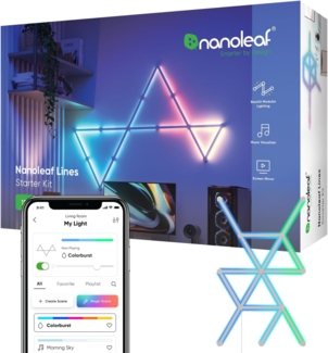 Nanoleaf Lines Starter Kit - 15 PK EEK G