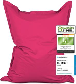 LUMALAND Sitzsack Classic XXL (380 L) - In- & outdoor - Pink