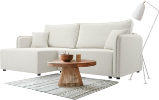 Ecksofa Maylana (Farbe: Velo 621, Seite: Links)