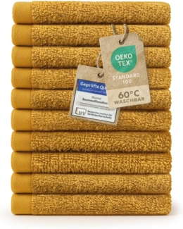 Blumtal Gästehandtücher 30x30cm - weich und saugstark, Frottee (12-St), 12er und 24er Set, 100% Baumwolle