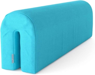 VitaliSpa Bettumrandung, Kantenschutz für das Kinderbett, Türkis, 70x20 cm