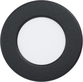 Eglo 99142 Einbauleuchte FUEVA 5 schwarz rund Ø:8,6cm 3000K
