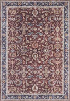 Vintage Teppich Vivana Bordeaux Rot 80x150 cm