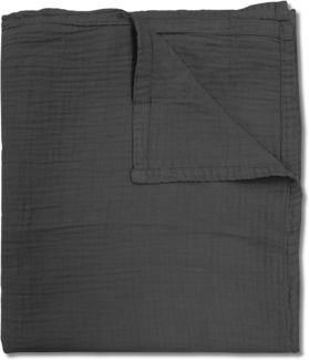 Sleezzz® Musselin Decke schwarz 150 x 200 cm