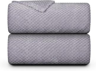 Wohndecke Flanell Decke 150x200cm, Bestlivings, Kuscheldecke Flauschige Decke für Sofa, Couch und Bett, Tagesdecke