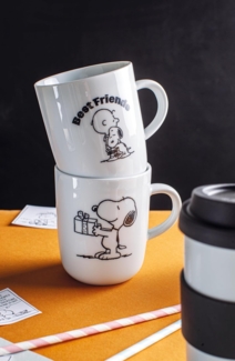 KAHLA Becher Peanuts Becher 0,35 l, Porzellan, Made in Germany