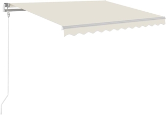 Gelenkarmmarkise Automatisch 300x250 cm Creme