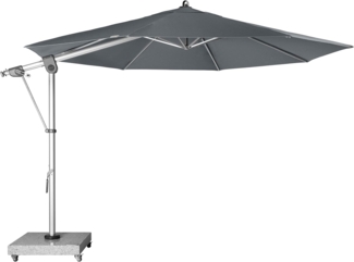 Doppler Sonnenschirm / Ampelschirm "Expert 350 Pendel", inkl. Schutzhülle, anthrazit, Ø 350 cm