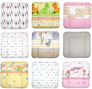 Baby Auflage Wickelauflage, Wickeltischauflage, 70x50 cm 70x70 cm 70x85 cm (70x50 cm, D26)