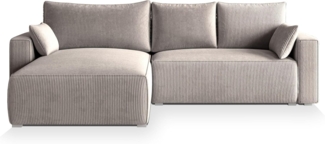 Masseno Ecksofa FORIL mit Schlaffunktion L-Form, Sofa mit Bettkasten