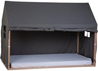 Childhome Bezug für Hausrahmen 90X200 anthra
