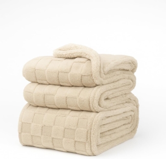 Wohndecke Kuscheldecke VENEDIG Flauschig XXL Größe 150x200 cm, Betz, Fleecedecke Wohndecke XXL Warm Sofadecke Decke Couch