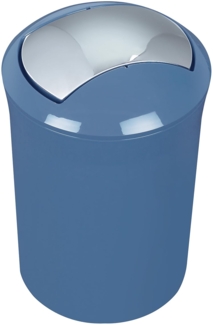 Spirella Design Kosmetikeimer 10. 19858 "Sydney" mit Schwingdeckel 5 Liter (ØxH): 19x30 cm Blau